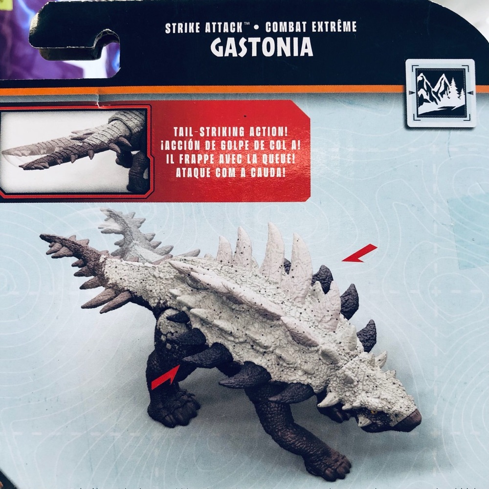NEW JURASSIC WORLD Gastonia Dinosaur Action Figure Toy Age 4+ - Picture 6 of 16